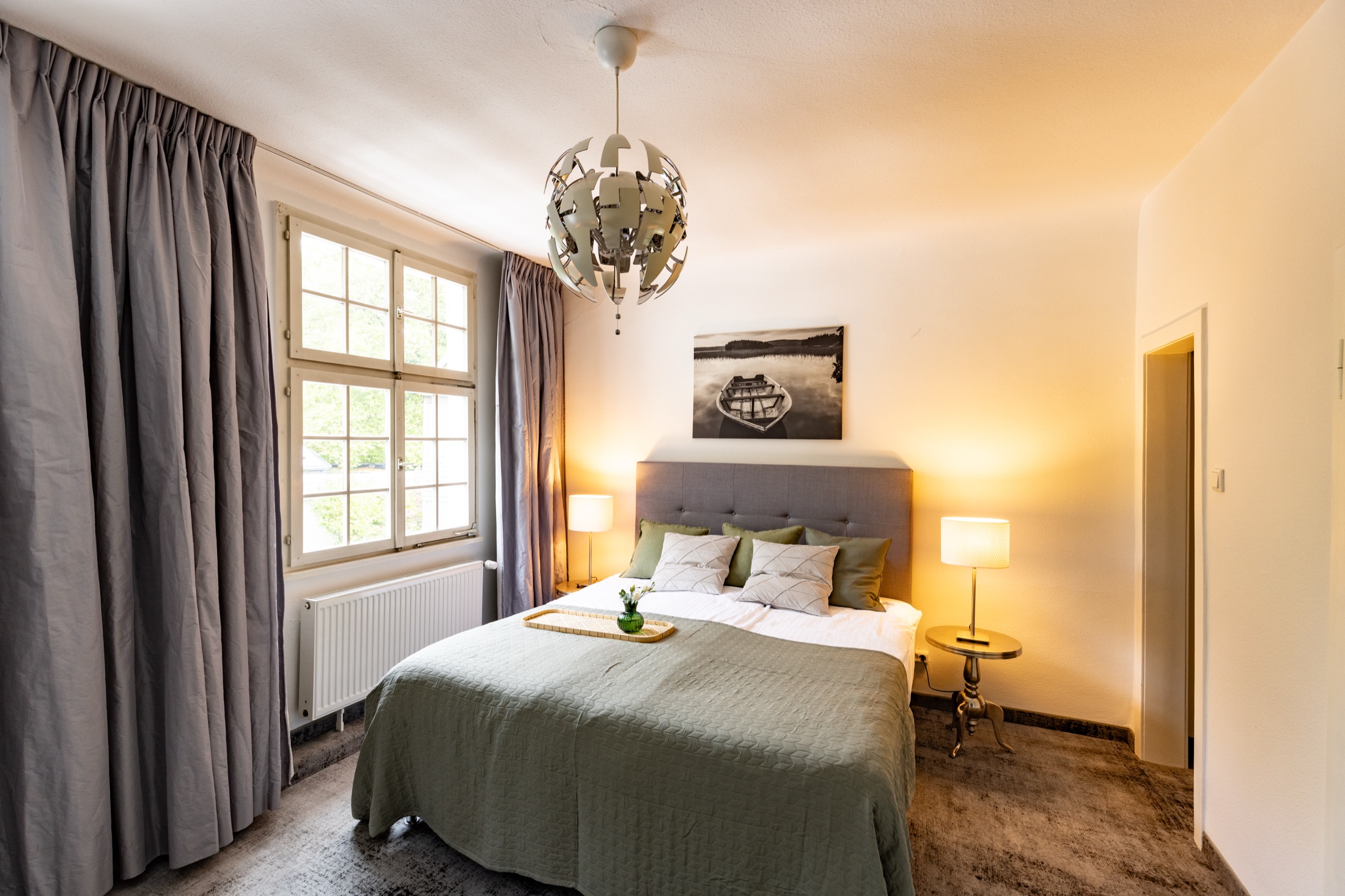 Hotelzimmer mit Bett im Fritz am Brunnen