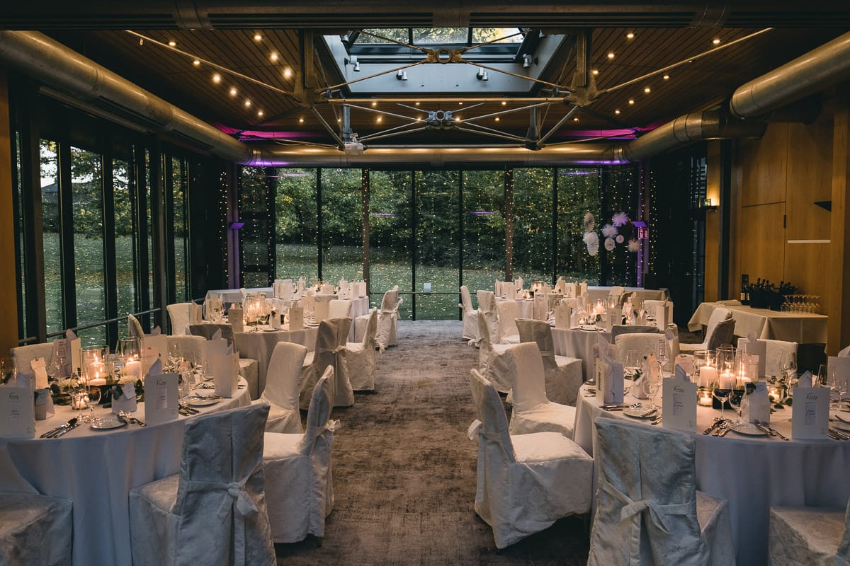 Glashaus fuer Feiern