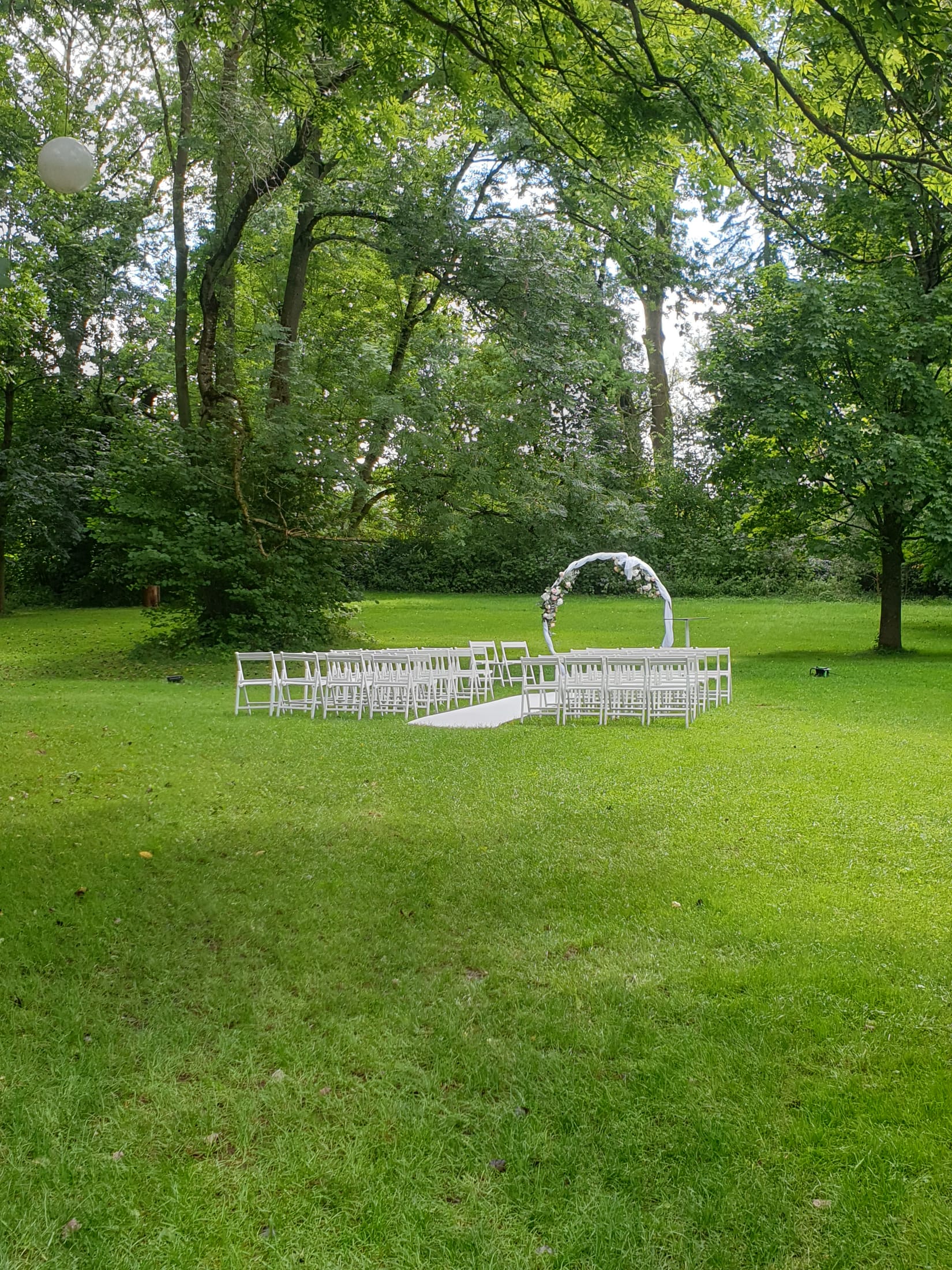 Fritz Park mit Trausetup